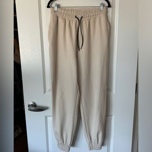 Zara Work Joggers with Cinched Waist and at the Ankle